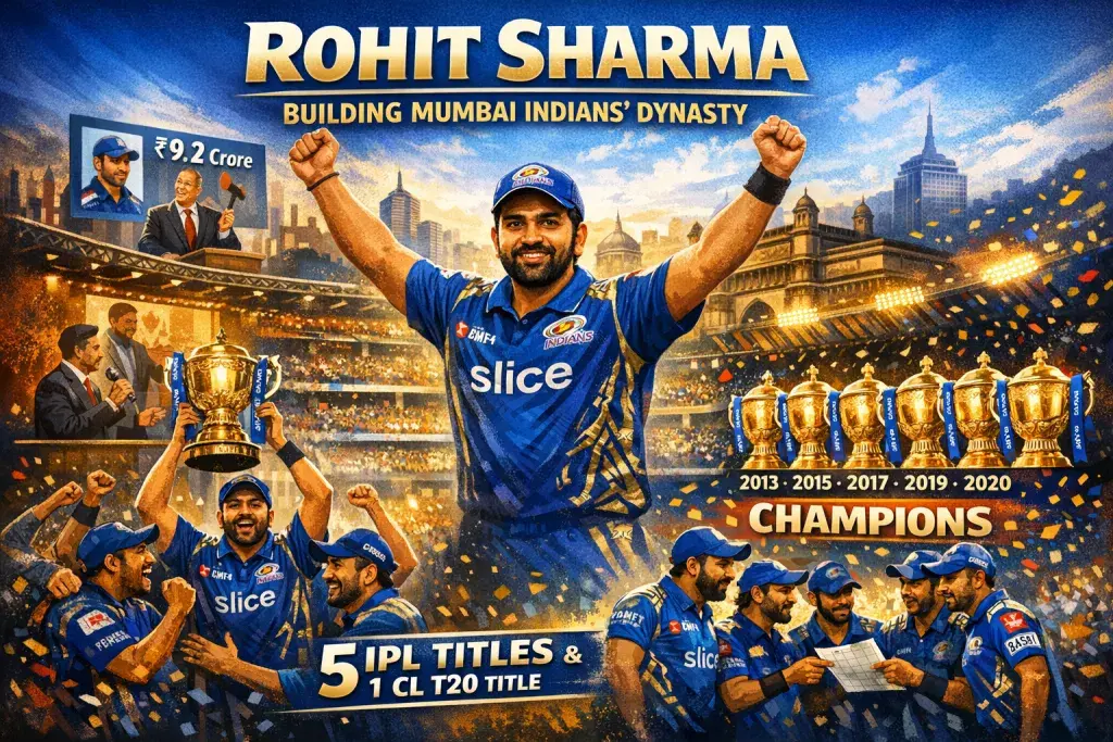 Rohit Sharma Built Mumbai Indians Into the IPL's Most Decorated Franchise